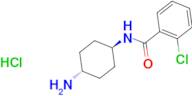 N-[(1R*,4R*)-4-Aminocyclohexyl]-2-chlorobenzamide hydrochloride