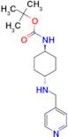 tert-Butyl (1R*,4R*)-4-[(pyridin-4-ylmethyl)amino]cyclohexylcarbamate