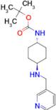 tert-Butyl (1R*,4R*)-4-[(pyridin-3-ylmethyl)amino]cyclohexylcarbamate