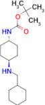 tert-Butyl (1R*,4R*)-4-[(cyclohexylmethyl)amino]cyclohexylcarbamate