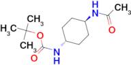 tert-Butyl (1R*,4R*)-4-acetamidocyclohexylcarbamate