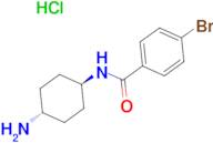 N-[(1R*,4R*)-4-Aminocyclohexyl]-4-bromobenzamide hydrochloride