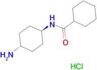 N-[(1R*,4R*)-4-Aminocyclohexyl]cyclohexane-carboxamide hydrochloride