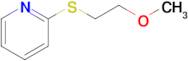 2-[(2-Methoxyethyl)thio]-pyridine