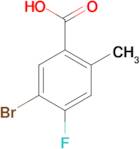 5-Bromo-4-fluoro-2-methylbenzoic acid