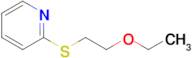 2-[(2-Ethoxyethyl)thio]-pyridine