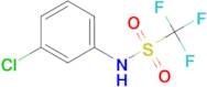 N-(3-chlorophenyl)-1,1,1-trifluoromethanesulfonamide