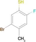 5-Bromo-2-fluoro-4-methyl-benzenethiol