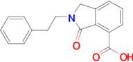 3-Oxo-2-phenethyl-2,3-dihydro-1H-isoindole-4-carboxylic acid