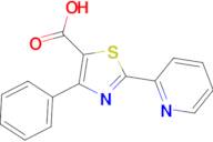 4-Phenyl-2-(2-pyridyl)thiazole-5-carboxylic acid