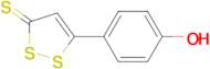 5-(4-Hydroxyphenyl)-3H-1,2-dithiole-3-thione