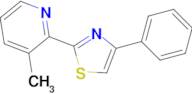 2-(3-Methyl-2-pyridyl)-4-phenylthiazole