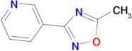 5-Methyl-3-(3-pyridyl)-1,2,4-oxadiazole