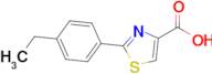 2-(4-Ethylphenyl)thiazole-4-carboxylic acid