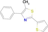 5-Methyl-4-phenyl-2-(2-thienyl)thiazole