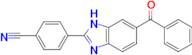 5-Benzoyl-2-(4-cyanophenyl)benzimidazole