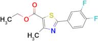 Ethyl 2-(3,4-difluorophenyl)-4-methylthiazole-5-carboxylate