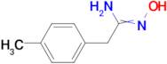 2-(4-Tolyl)-acetamidoxime