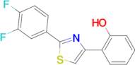 2-(3,4-Difluorophenyl)-4-(2-hydroxyphenyl)thiazole