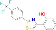 4-(2-Hydroxyphenyl)-2-[4-(trifluoromethyl)phenyl]-thiazole