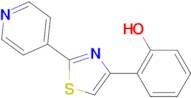 4-(2-Hydroxyphenyl)-2-(4-pyridyl)thiazole