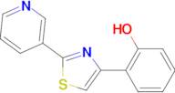 4-(2-Hydroxyphenyl)-2-(3-pyridyl)thiazole