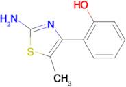 2-Amino-4-(2-hydroxyphenyl)-5-methylthiazole