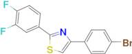 4-(4-Bromophenyl)-2-(3,4-difluorophenyl)thiazole