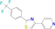 4-(4-Pyridyl)-2-[4-(trifluoromethyl)phenyl]-thiazole