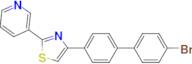 4-(4'-Bromo-4-biphenylyl)-2-(3-pyridyl)thiazole