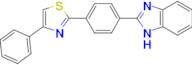 2-[4-(2-Benzimidazolyl)phenyl]-4-phenylthiazole