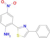 2-(2-Amino-5-nitrophenyl)-4-phenylthiazole