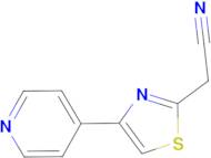 [4-(4-Pyridyl)thiazole-2-yl]acetonitrile