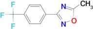 5-Methyl-3-[4-(trifluoromethyl)phenyl]-1,2,4-oxadiazole