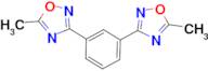 1,3-Bis(5-methyl-1,2,4-oxadiazolyl)benzene