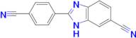 2-(4-Cyanophenyl)benzimidazole-6-carbonitrile