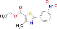 Ethyl 4-methyl-2-(3-nitrophenyl)thiazole-5-carboxylate