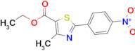 Ethyl 4-methyl-2-(4-nitrophenyl)thiazole-5-carboxylate