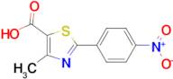 4-Methyl-2-(4-nitrophenyl)thiazole-5-carboxylic acid