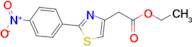 Ethyl 2-[2-(4-nitrophenyl)-1,3-thiazol-4-yl]acetate