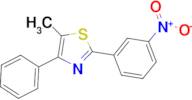 5-Methyl-2-(3-nitrophenyl)-4-phenylthiazole