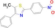 5-Methyl-2-(4-nitrophenyl)-4-phenylthiazole