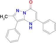 3,5-Diphenyl-7-hydroxy-2-methyl-pyrazolo[1,5-a]-pyrimidine