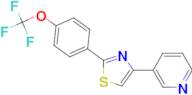 2-(4-Trifluoromethoxyphenyl)-4-(3-pyridyl)thiazole
