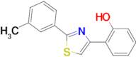 2-(3-Tolyl)-4-(2-hydroxyphenyl)thiazole