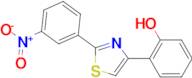 2-(3-Nitrophenyl)-4-(2-hydroxyphenyl)thiazole