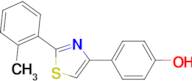 2-(2-Tolyl)-4-(4-hydroxyphenyl)thiazole