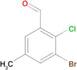 3-Bromo-2-chloro-5-methylbenzaldehyde