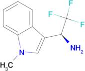 (1S)-2,2,2-Trifluoro-1-(1-methyl-1H-indol-3-yl)ethan-1-amine