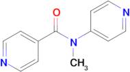 N-Methyl-N-4-pyridinyl-4-pyridinecarboxamide